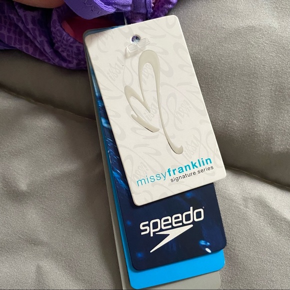 Speedo Missy Franklin One Piece Swimsuit - Picture 10 of 10